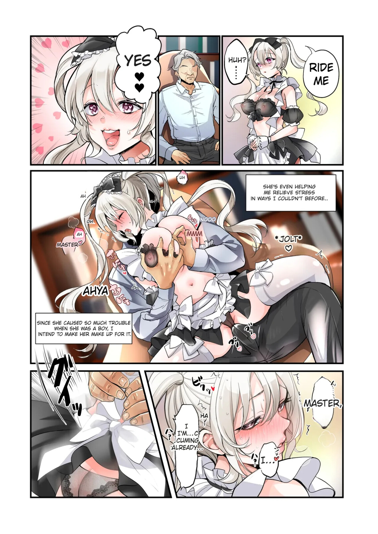 Hentai Manga Comic-The Delinquent Son's TS Re-Education Plan!-Read-38